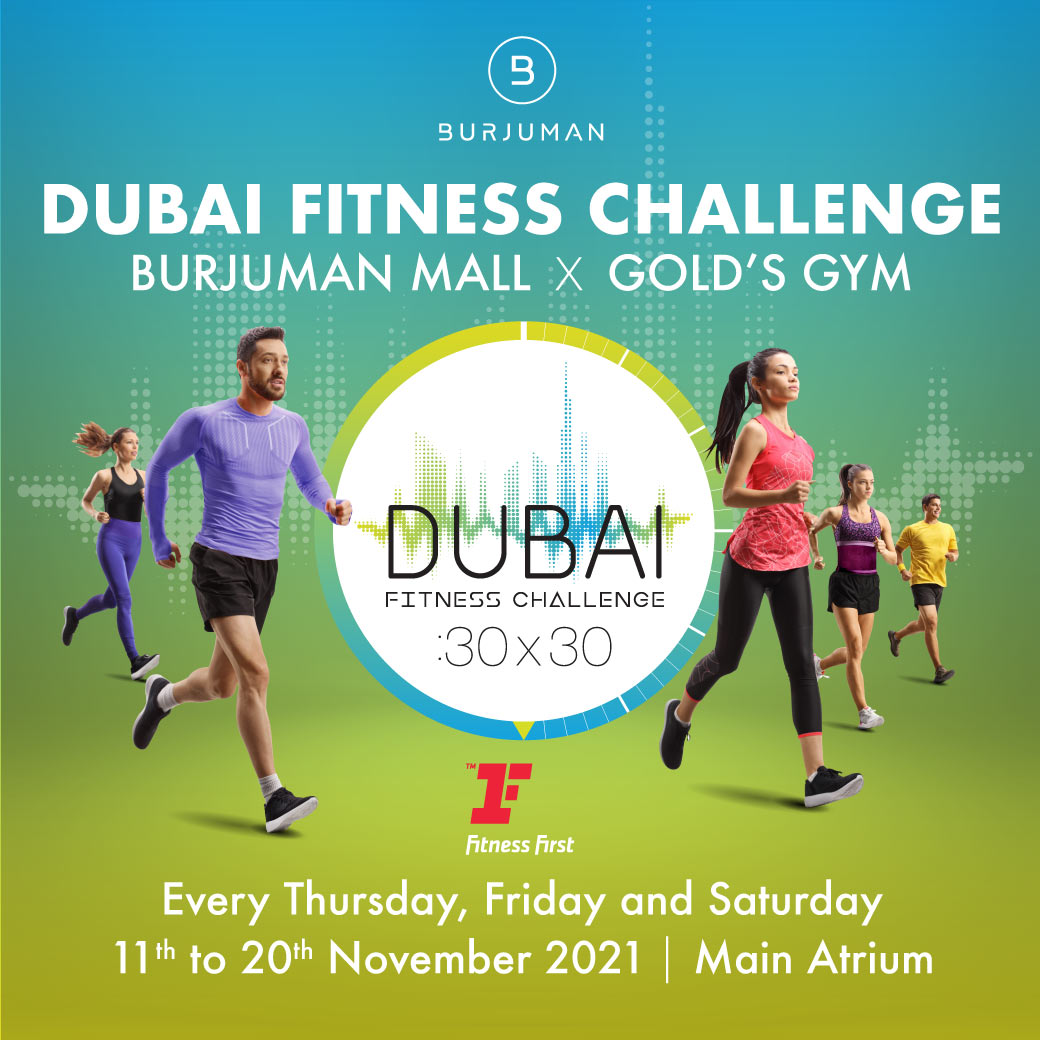 Join the Dubai Fitness Challenge at BurJuman Mall with Fitness First BurJuman